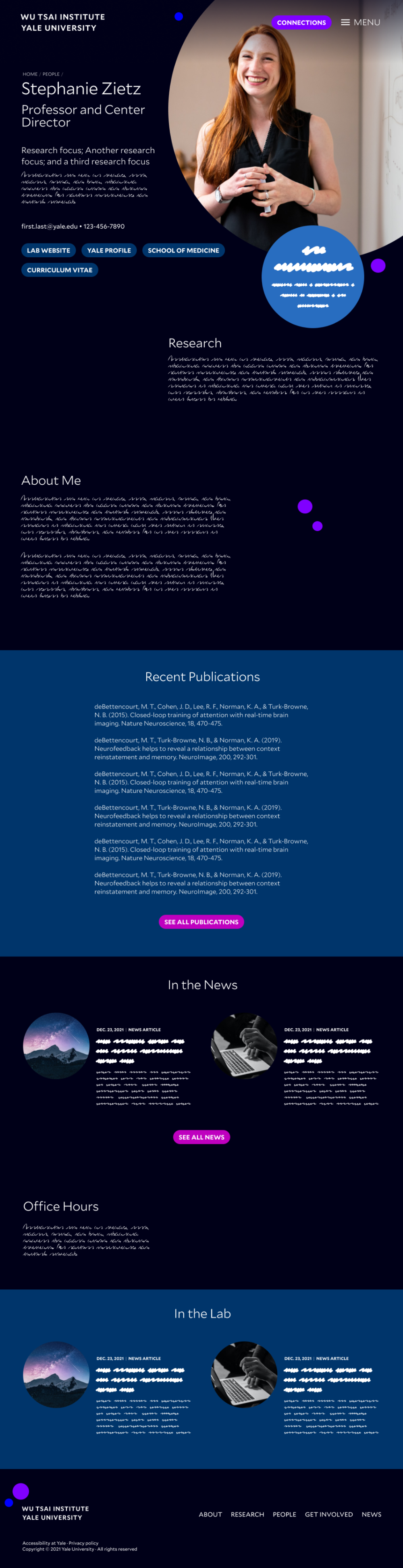 Wu Tsai Institute profile exploration