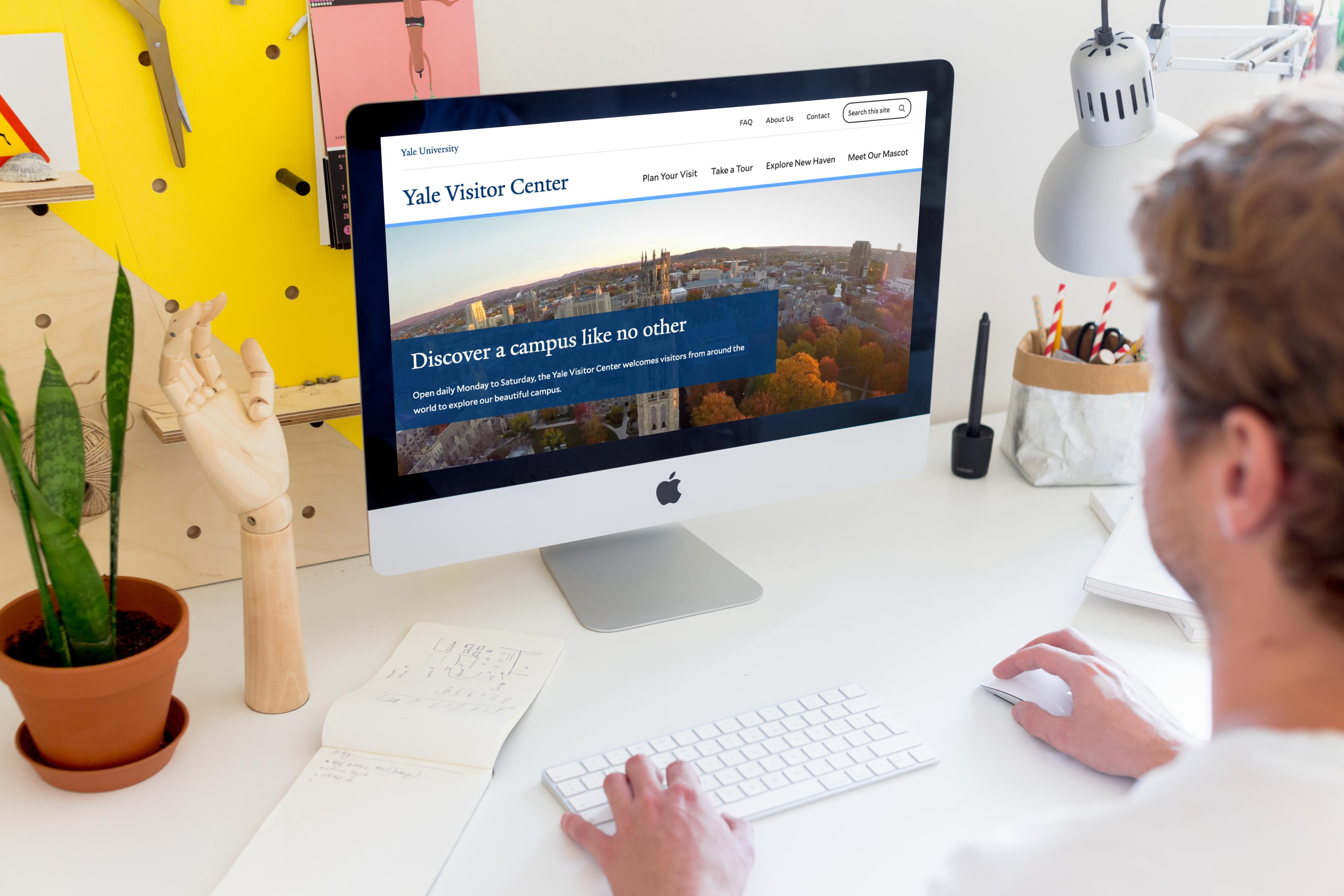 YaleSites homepage